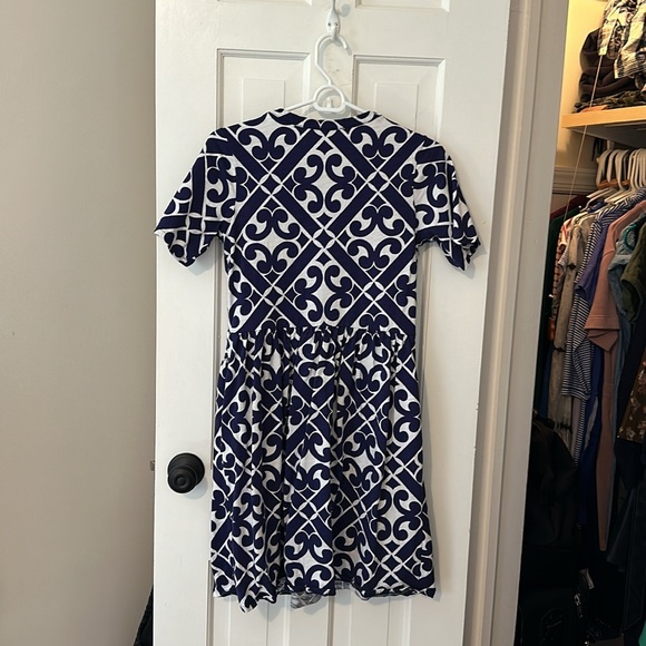 Boden Fit & Flare Cotton Dress. Size 2 - Picture 4 of 4